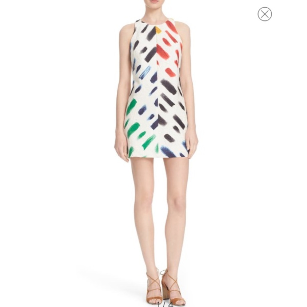 🎨MILLY🎨 COUTURE BRUSHSTROKE MINI DRESS🎨